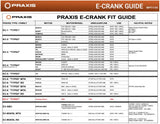 PRAXIS CRANK FIT GUIDE