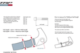 TRP flatmount bolt length guide