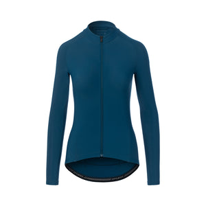 Giro Women's Chrono Thermal LS Jersey  Harbor Blue