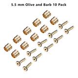 5.5mm Olive and Barb 10 pack