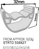 spoon 32al rim profile